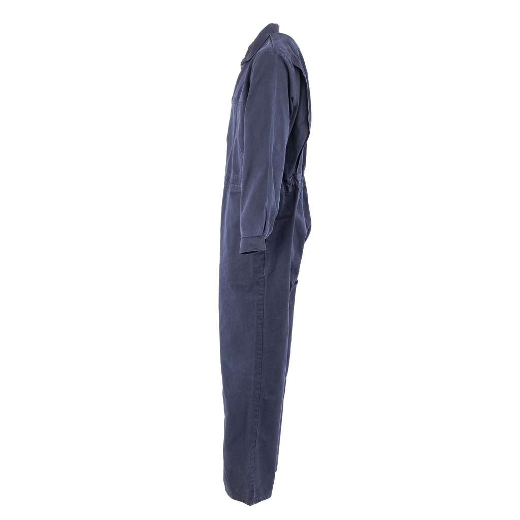 Dutch Navy Blue Coveralls w/ Zipper & Snap Buttons | Issued